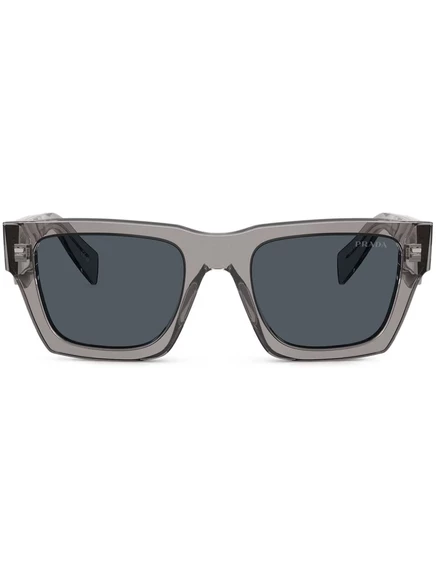 Мужские очки Prada Eyewear квадратные, серые