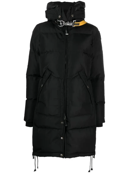 Пуховик Parajumpers на длинном медвежьем пуховике black