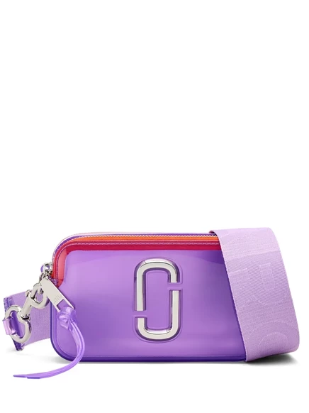 Марк Джейкобс желе снимок Crossbody сумка purple