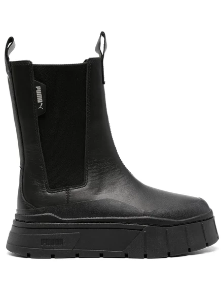 Кожаные ботинки Челси PUMA Mayze Stack 50 мм black