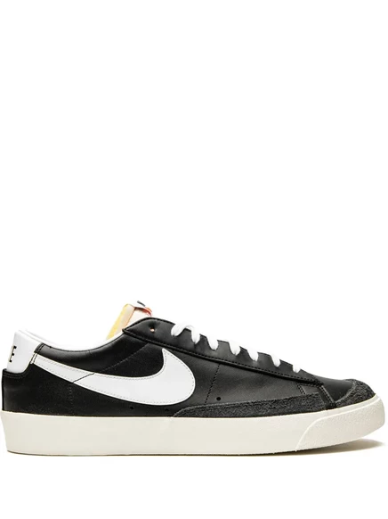 Кроссовки Nike Blazer Low ′77 Vintage, черные/слоновая кость