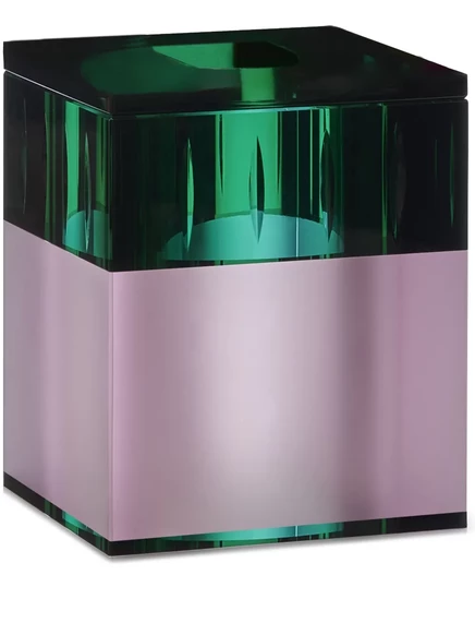Коробка для салфеток Reflections Copenhagen Glossy 12 см, розовая
