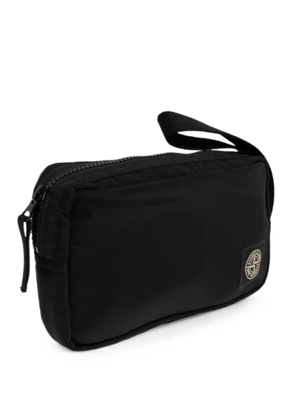 Мужская сумка Stone Island 9200019 из ECONYL, черная