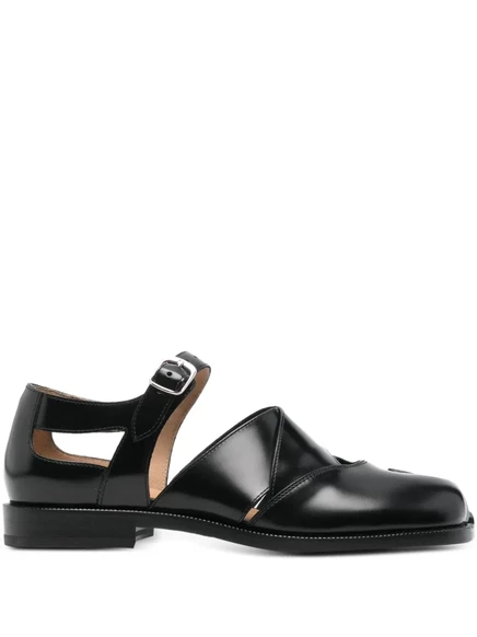 Maison Margiela Tabi-туфли-лодочки с пряжкой на носке black