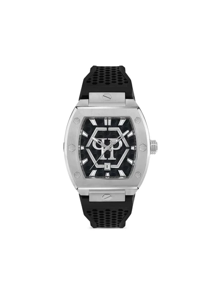 Мужские часы Philipp Plein The Hexagon Phantom 44 мм, черные