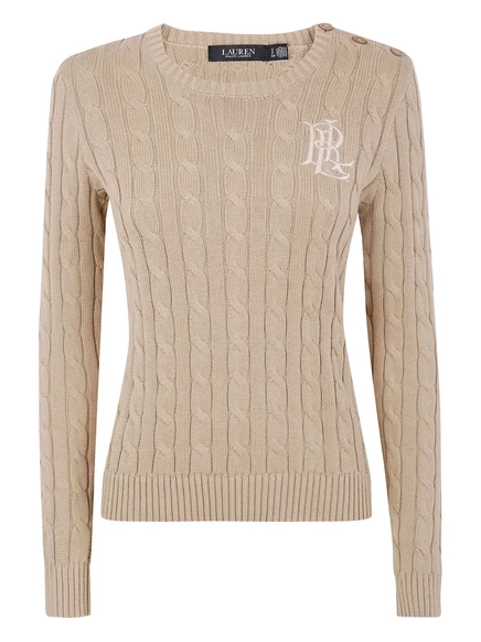 Джемпер Lauren Ralph Lauren Cable-knit Jumper Neutrals neutrals