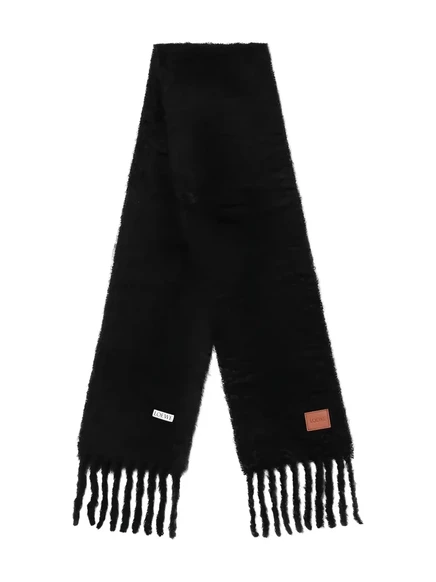 Шарф с матовой отделкой от LOEWE  black