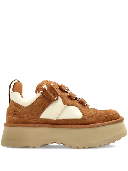 Женские кроссовки Ugg Astromel на платформе, коричневые