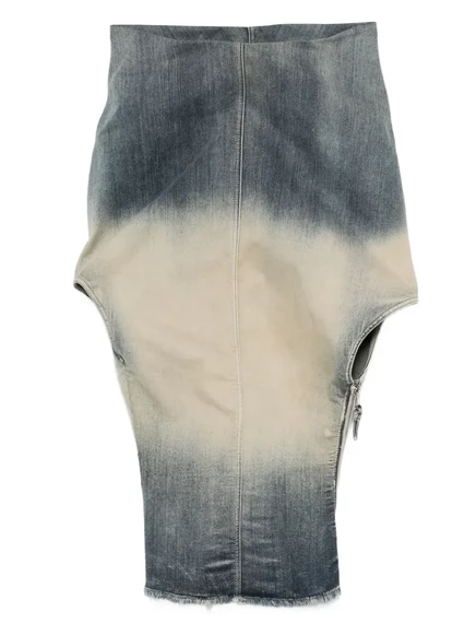 Джинсовый топ от Рика Оуэнса blue