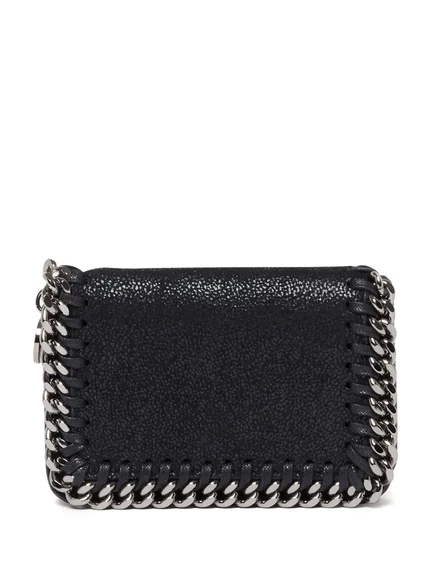 Женский картхолдер Stella McCartney Falabella Small, черный