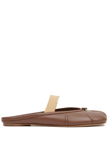 Домашние тапочки Maison Margiela Tabi brown