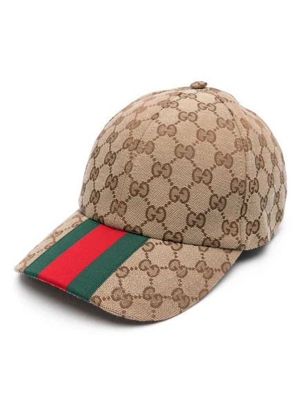 Мужская бейсболка Gucci Original GG, бежевая