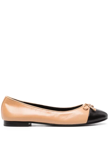 Балетные туфли с круглым носком от Tory Burch neutrals