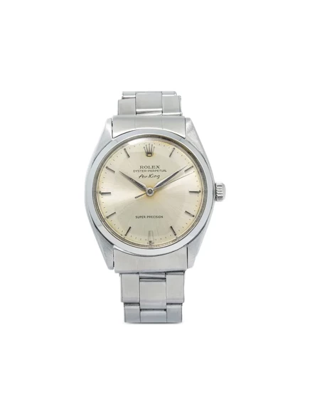 Мужские часы Rolex Air‑King 34 мм из нержавеющей стали, серебристые