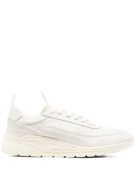 Мужские кроссовки Common Projects из кожи, белые