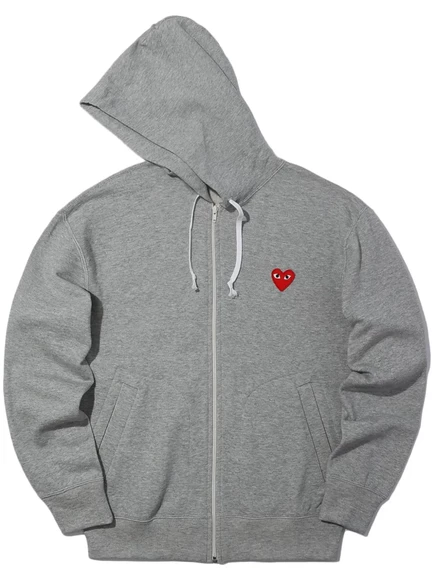 Мужское худи Comme des Garçons Play, серое