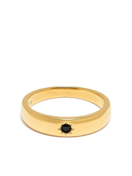 Женское кольцо Nialaya Jewelry с кристаллами, золотистое