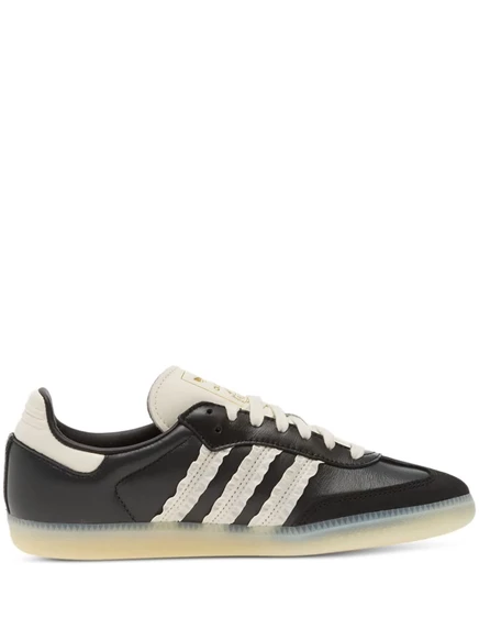 кожаные кроссовки adidas для игры в самбу black