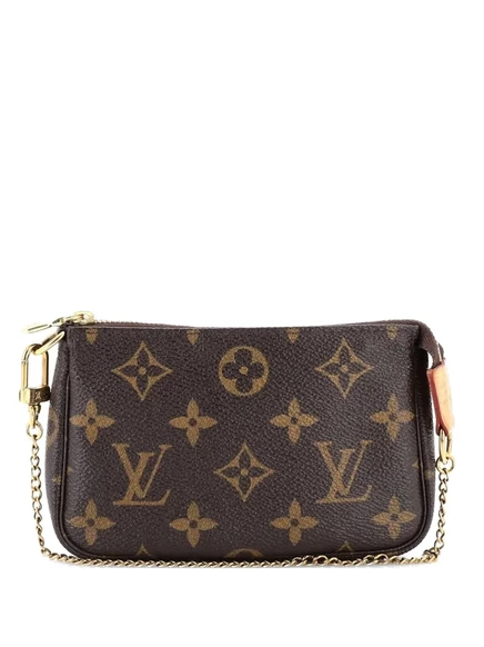 Клатч Louis Vuitton Pochette Accessoires, коричневый