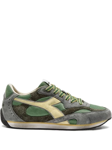 Кроссовки Diadora с отделкой из замши green