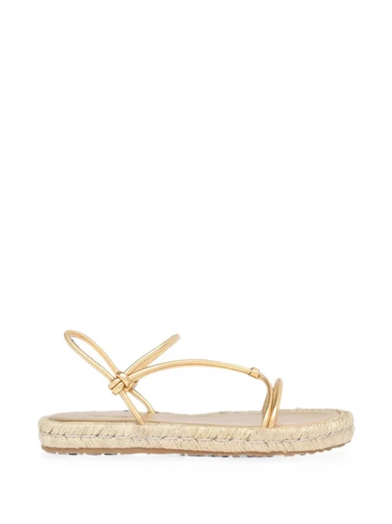 Женские эспадрильи Gianvito Rossi Bali, золотистые