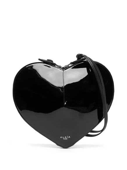 Женская сумка Alaïa Le Coeur через плечо, черная