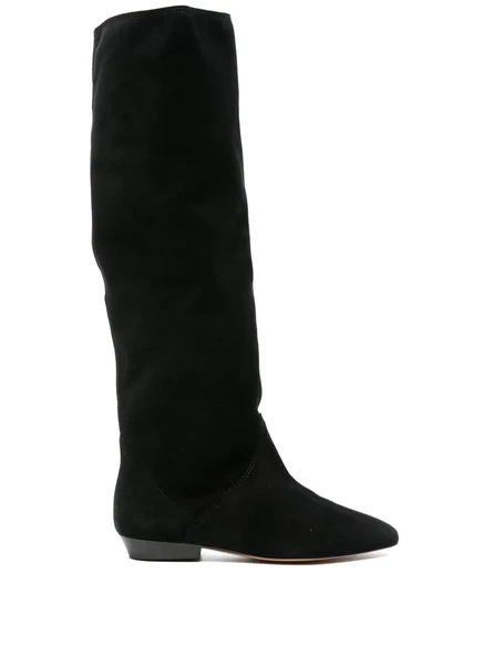 Замшевые сапоги ISABEL MARANT Sayla black