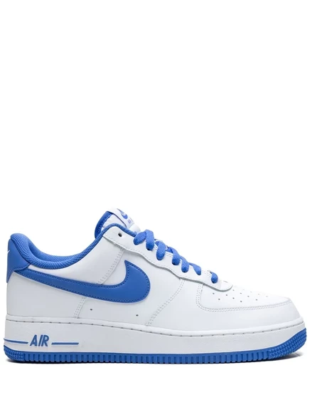 Унисекс кроссовки Nike Air Force 1 '07 низкие, белые/синие