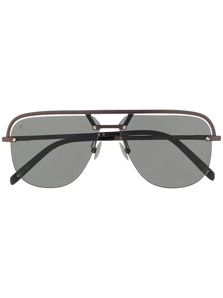 Унисекс солнцезащитные очки-авиаторы Hublot Eyewear, черные