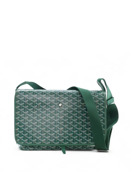 Сумка-мессенджер Goyard Capetien MM Messenger через плечо, бывшая в употреблении в продаже в 2023 году. green