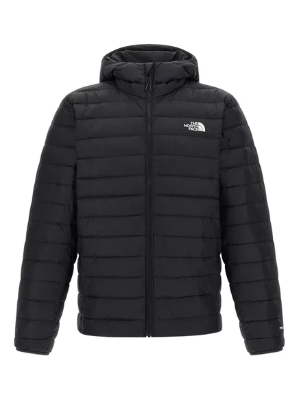 Мужская стеганая куртка The North Face с пухом, черная