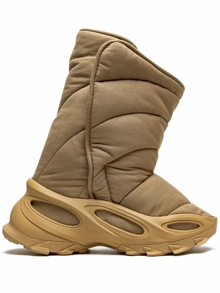 Унисекс ботинки Adidas Yeezy утепленные, хаки
