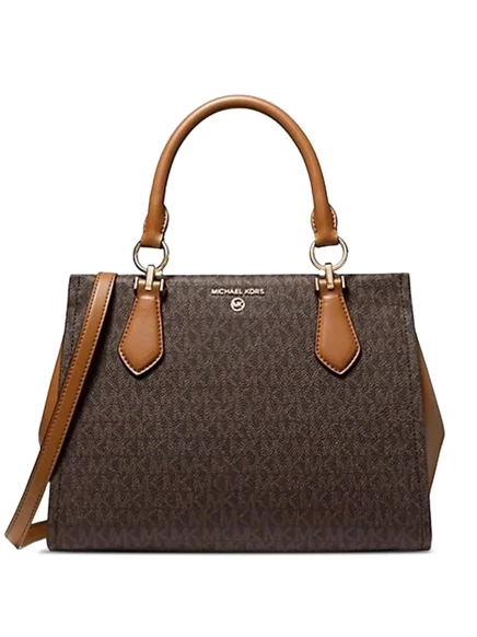 Женская сумка Michael Kors Marilyn тоут средняя, коричневая