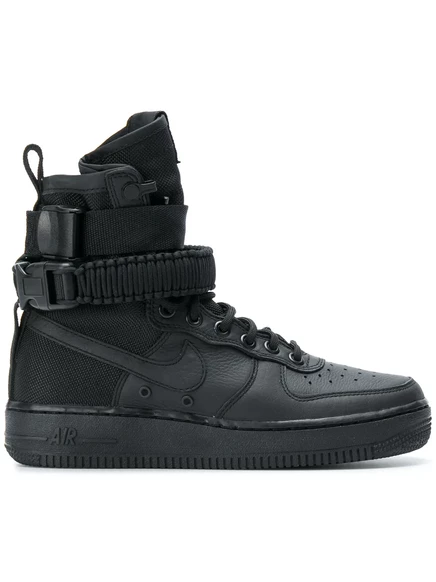 Женские кроссовки Nike SF Air Force 1, черные