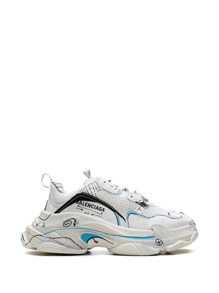 Мужские кроссовки Balenciaga Triple S, белые