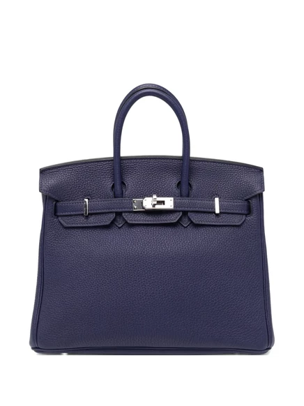 Женская сумка-тоут HermsPre-Owned Birkin 25 Togo, сапфировая