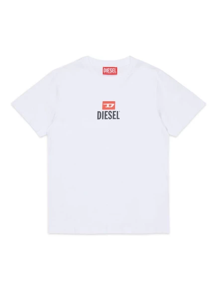 Футболка для мальчиков Diesel Kids D-Diesel, белая