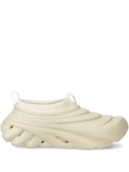 Женские слипоны Crocs Echo Storm, бежевые