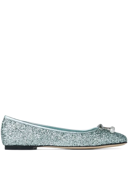Балетки от Jimmy Choo Elme green