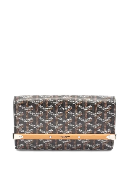 Мини-клатч с рисунком Monte Carlo 2020-х годов, бывший в употреблении у Goyard