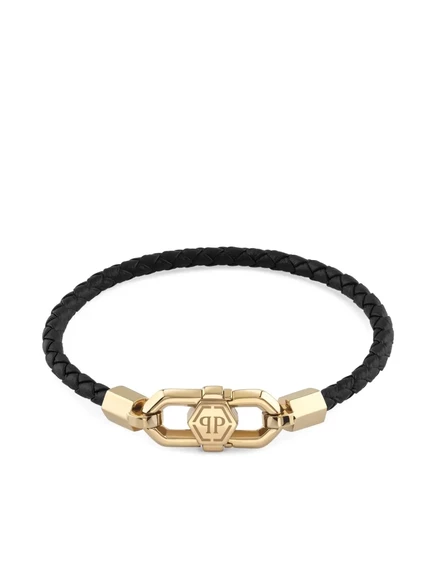 Мужской браслет Philipp Plein Plein Edge, черный
