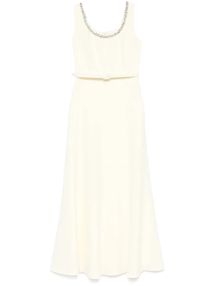 Женское макси-платье Roland Mouret Cady, желтое