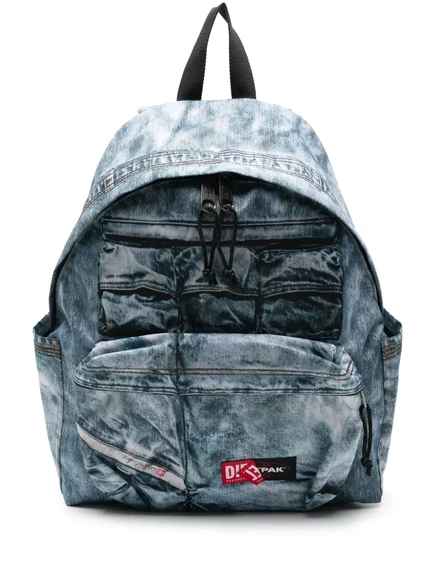 Рюкзак Eastpak x Diesel с джинсовым эффектом, голубой