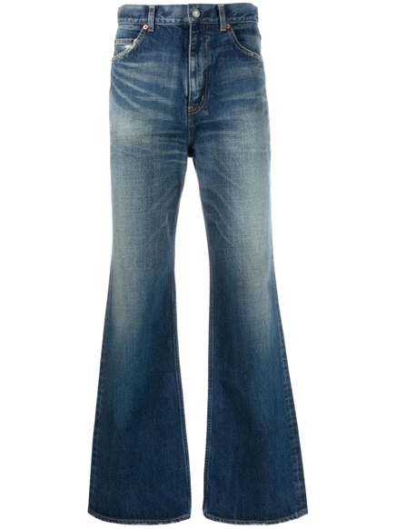 Мужские джинсы-клеш Saint Laurent 70s, синие