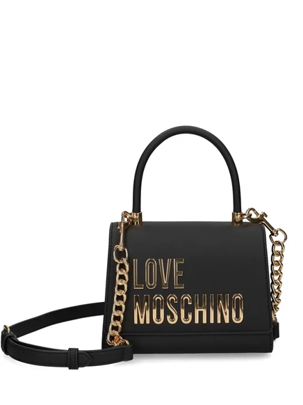 Женская сумка-тоут Love Moschino с логотипом, черная