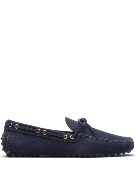 Мужские мокасины Car Shoe из замши, синие