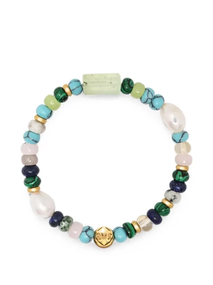 Женский браслет Nialaya Jewelry Ocean с жемчужиной, золотистый