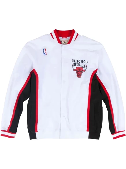 Мужская куртка Mitchell & Ness Chicago Bulls 1992/93, белая