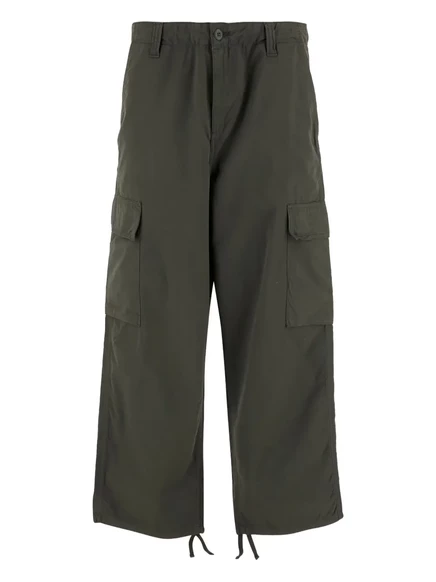 Мужские хлопковые карго-штаны Carhartt WIP, темно-зеленые
