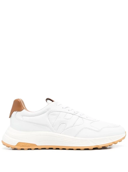 Кроссовки с низким берцем Hogan H563 white